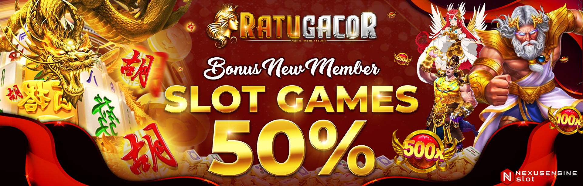 Bonus Slot 50% Ratu Gacor
