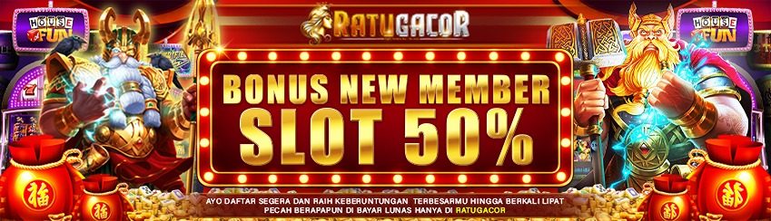 Bonus New Member Slot 50%